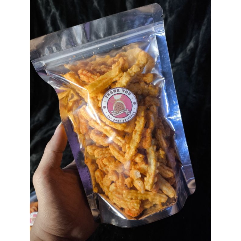 

krupuk manggar purbarasa pedes
