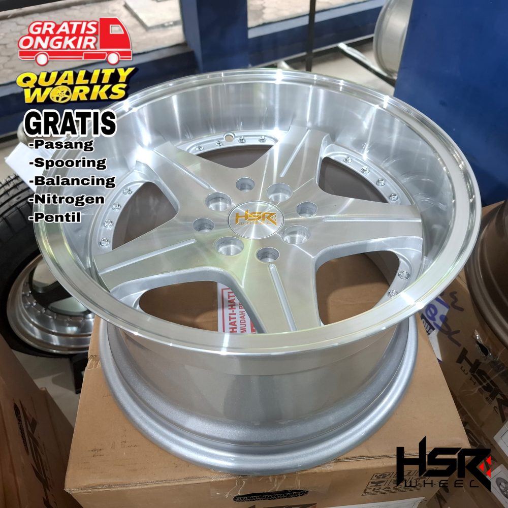 Velg Celong Mobil Datsun, Ignis, Vios, Ring 15 Velg Murah Hsr Wheel Anambas
