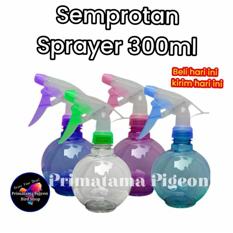 Semprotan Burung Semprotan Air Mandi Burung 300ml Semprotan Tanaman Sprayer Botol 300ml Semprotan Bu