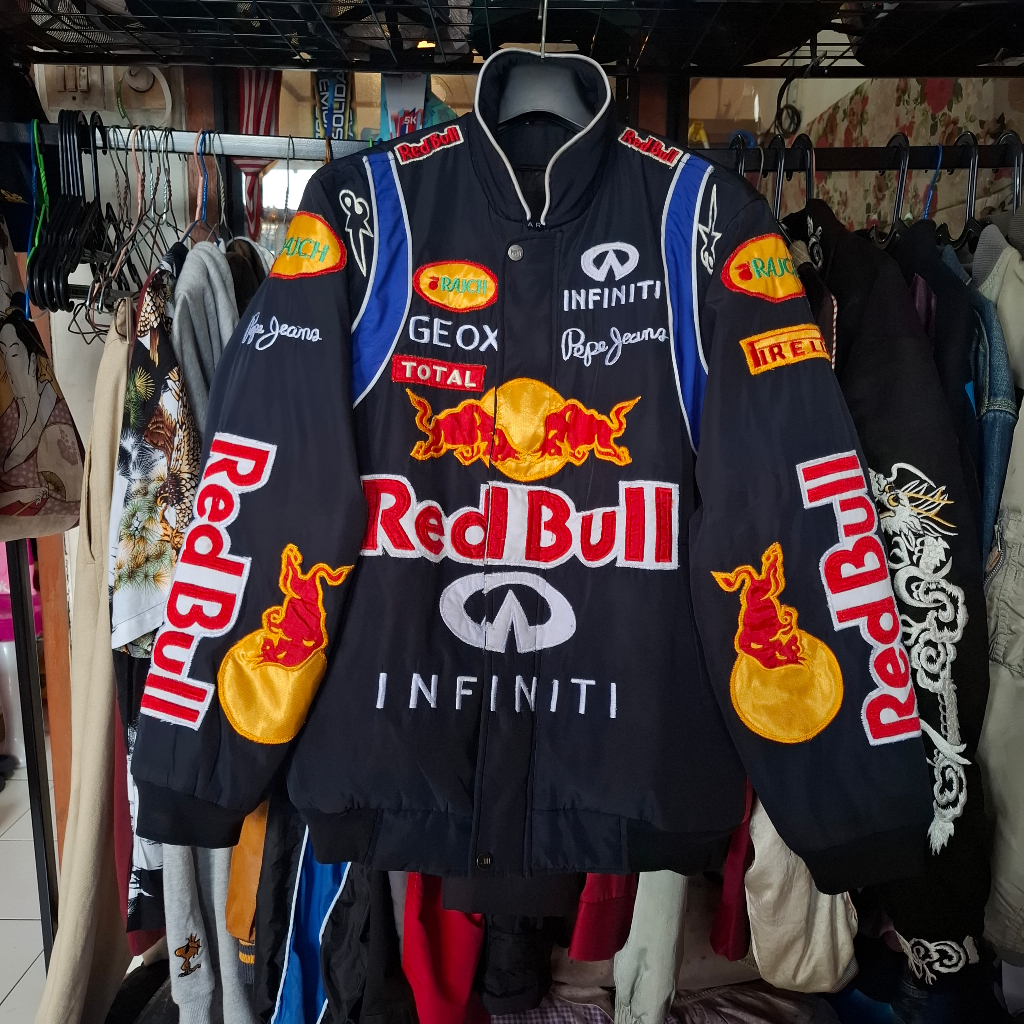 Vintage F1 Nascar Racing Red Bull Jacket