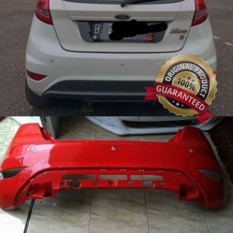 bumper bemper belakang ford Fiesta original copotan