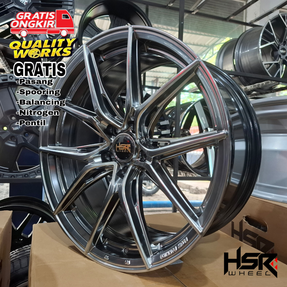 Jual Velg Mobil Mazda3, Cx5, Almaz, Ring 19 Velg Racing Hsr Wheel Wurzburg