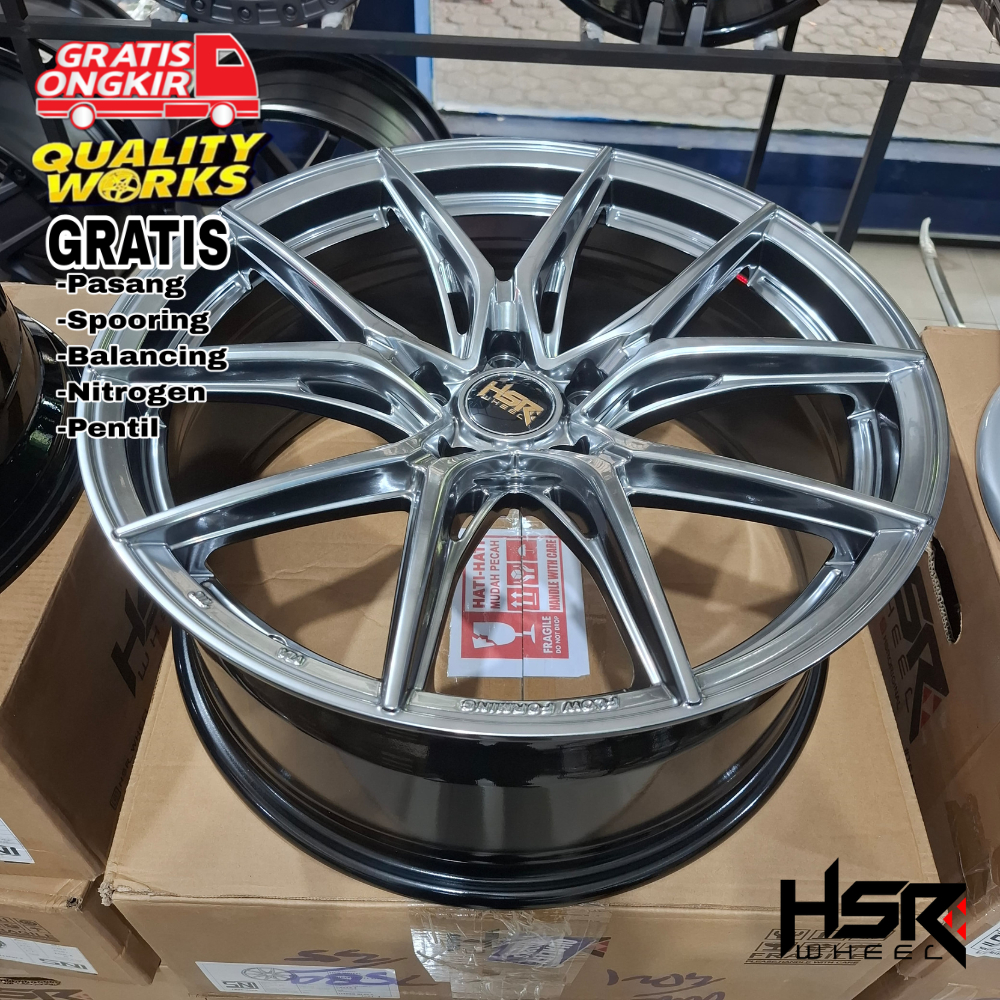 Velg Mobil Innova Zenix, Venturer, Reborn, Ring 19 Lebar 8,5 Et40 Hsr Wheel Wurzburg