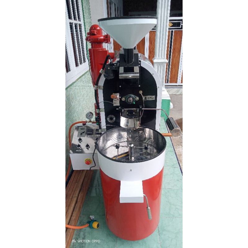 mesin roasting kopi 3kg/batch