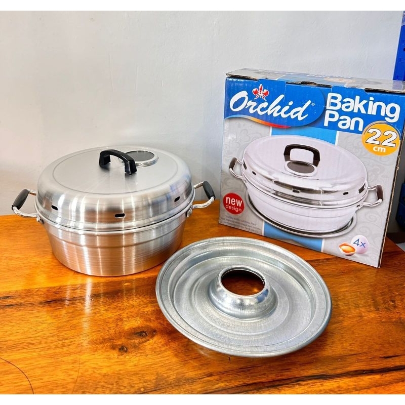 Baking pan orchid