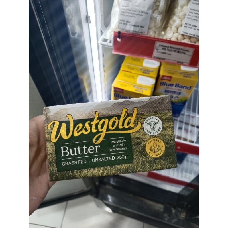 

Butter Westgold unsalted 250gr