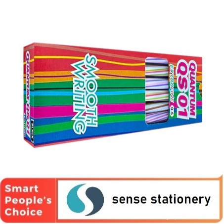 

Standard Ballpoint Quantum Qs-01 0,5mm (1 Pack Isi 12 Pcs)