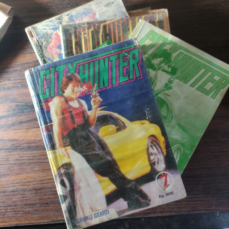 Komik City Hunter Detektif Kocak Rajawali Grafiti
