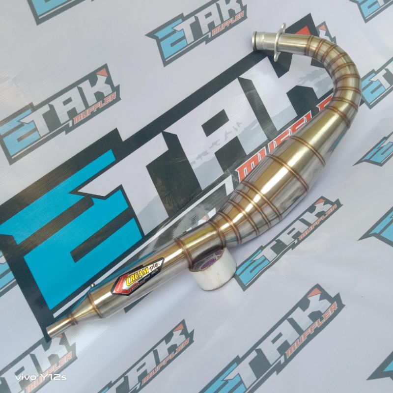 Knalpot RX king kolong stainles creampie | knalpot kolong RX king Creampie stainless | knalpot RX ki