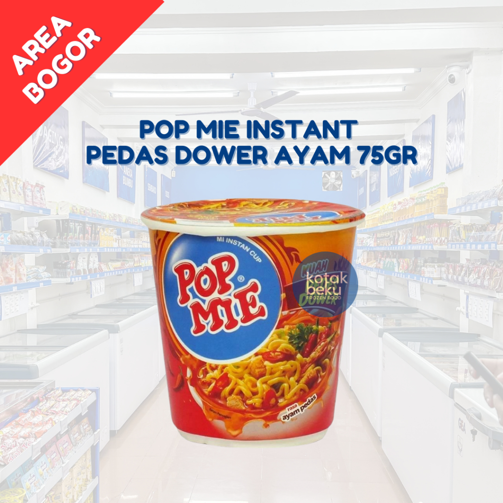 

POP MIE INSTANT PEDAS DOWER AYAM 75GR