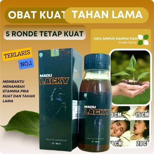 Madu Kuat Dan Tahan Lama Pria Madu Lacky Herbal Original Bpom