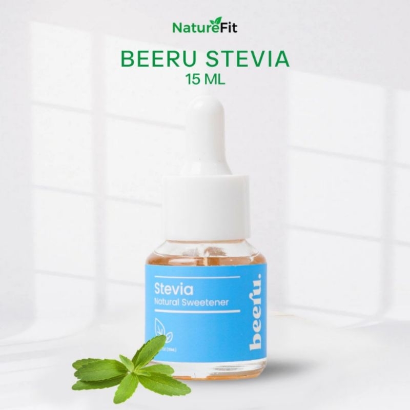 

Beeru Stevia Natural Sweetener Pemanis Alami 0 Kalori SehatTanpa Gula - Pengganti Gula Diabetes - 15mL