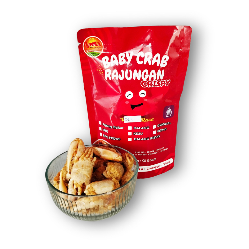 

Baby Crab Rajungan Crispy Pouch Khas Cilacap by Nyemiil