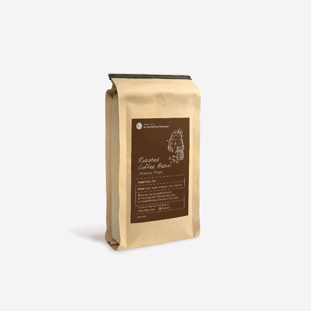 

Arabica Plaga Roasted Coffee Bean, Kopi Bali 400gr