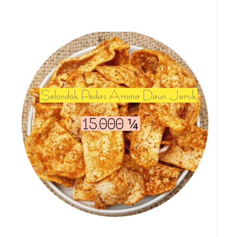 

Selondok Pedas isi 250 Gram