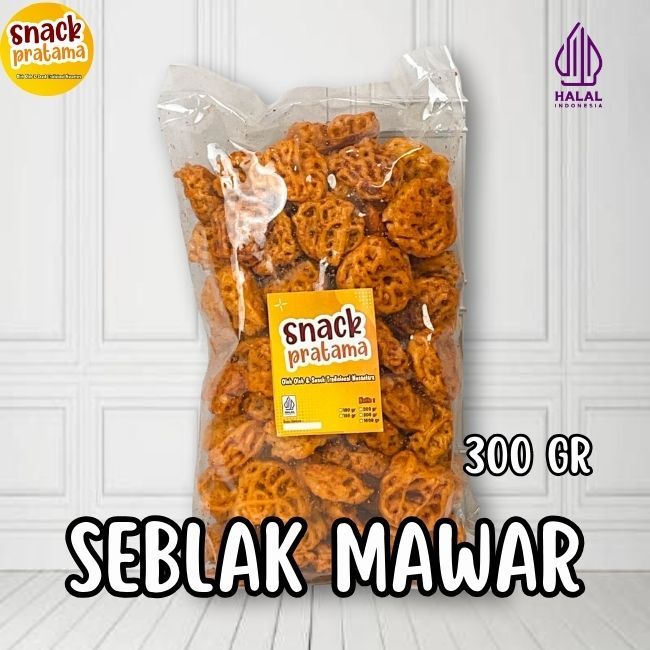 

Krupuk Seblak Mawar 300 Gram Pedas Bikin Nagih