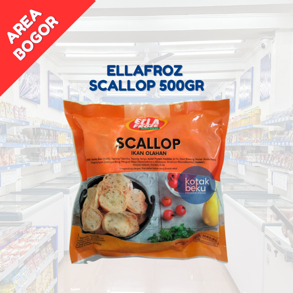

ELLAFROZ SCALLOP 500GR