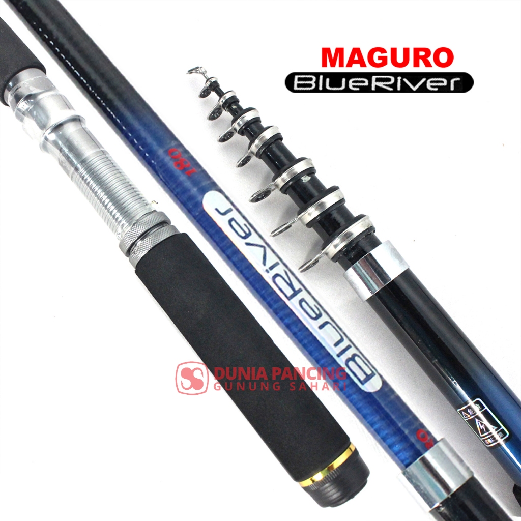 Joran Maguro Blue River Spinning Antena 180