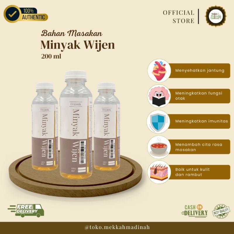 

Minyak Wijen 200ml - Sesame Oil – Aromatic & Versatile