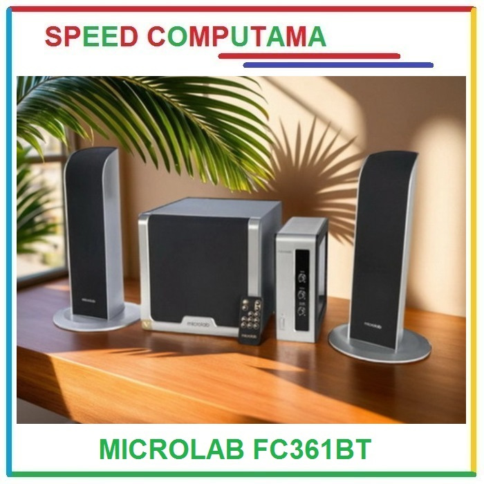 Microlab FC361BT 60 Watt RMS Wireless Bluetooth Speaker Komputer PC