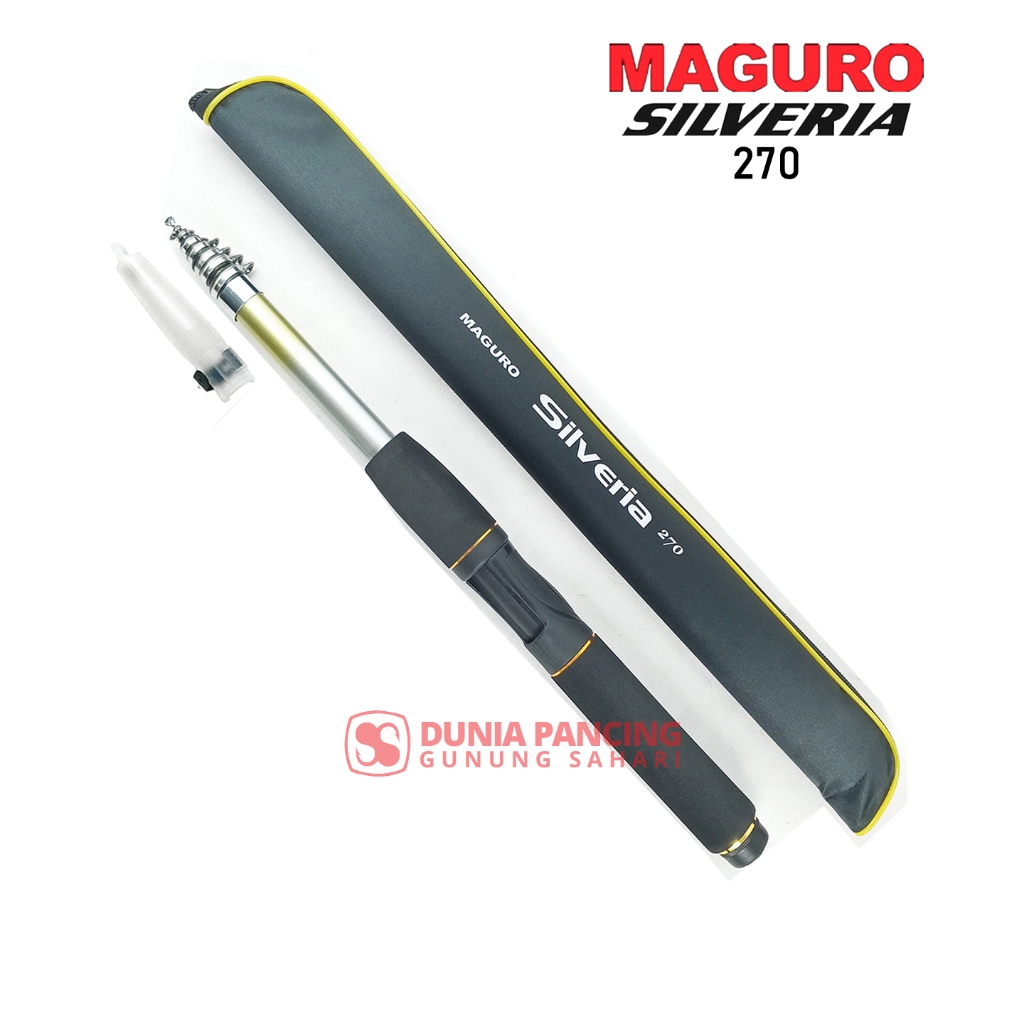 Joran Antena | Teleskopik Maguro Silveria 150 | 165 | 180 | 210 | 240 | 270 | Joran Travel | Antena