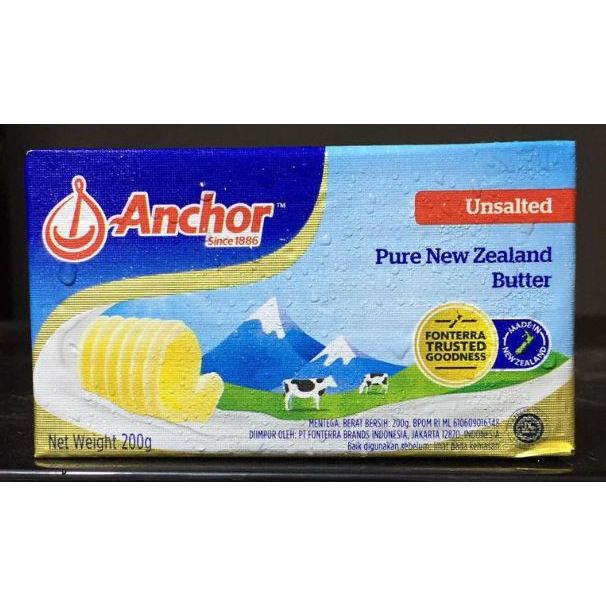 

Pure New Zealand Unsalted Butter Anchor 227gr - Gosend Only!!!
