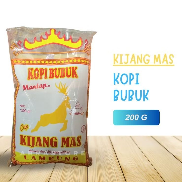 

Kopi Bubuk KIJANG MAS asli Lampung