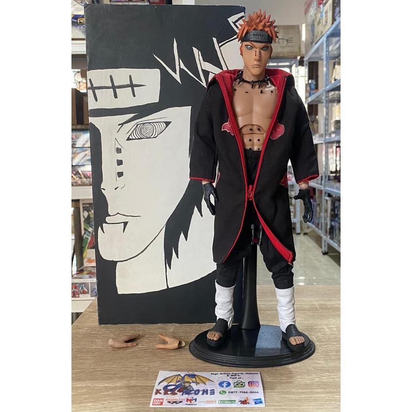 KITBASH 1/6 NARUTO SHIPPUDEN CUSTOM FIGURE - PAIN TENDO AKATSUKI SKALA HOT TOYS NOT SHF