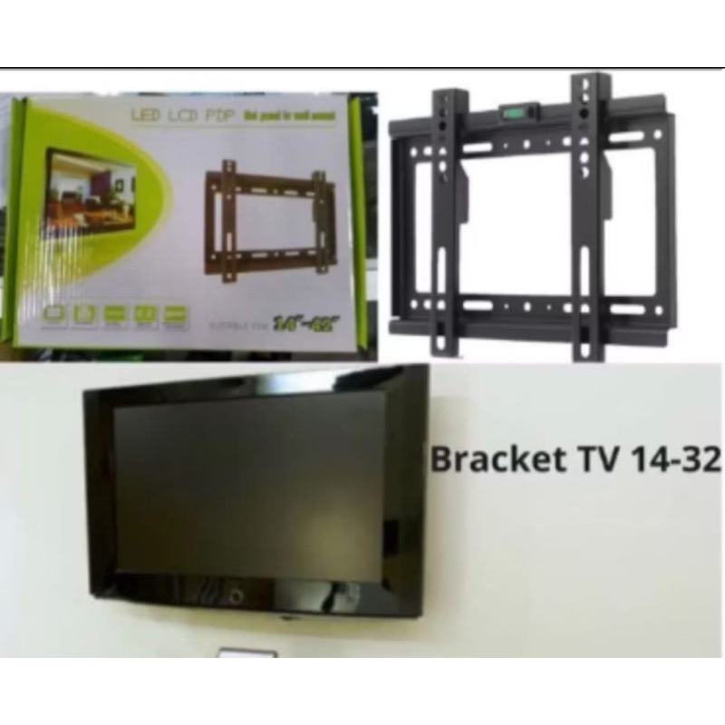 bracket tv flat lcd 14-42 / panel tv led ukuran 14-42 inch/ bracket tv lcd led