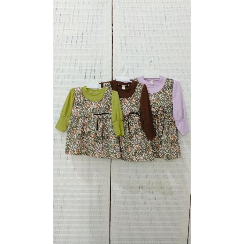 DRESS BUNGA KECIL PREMIUM