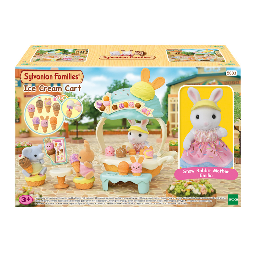 Mainan Koleksi - Sylvanian Ice Cream Cart 5833