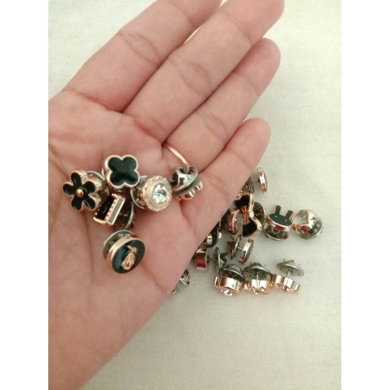 pin hijab/pin baju/cantik unik pin kerudung isi 10