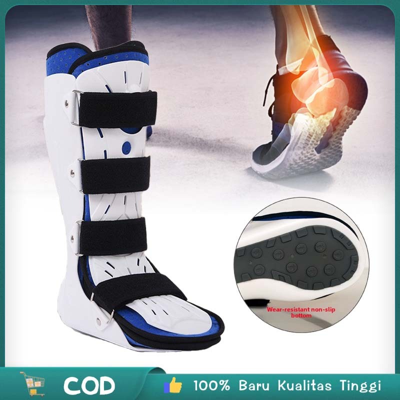 Alat Patah Tulang Kaki Ankle Foot Penyangga Kaki Patah Engkel Pergelangan Kaki