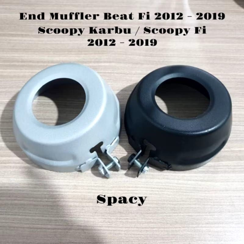 End Muffler End Cup Moncong Knalpot Beat Fi Esp Scoopy Karbu Fi Spacy Beat Street
