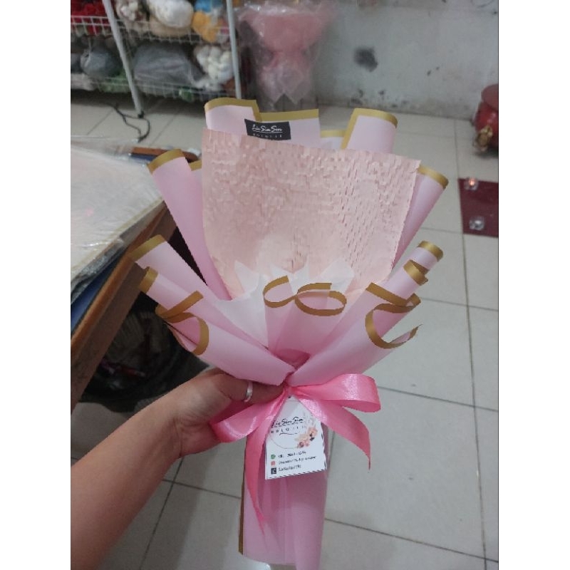 

BUKET BUNNGA KOSONG SIZE M / buket kosong size 35x40cm