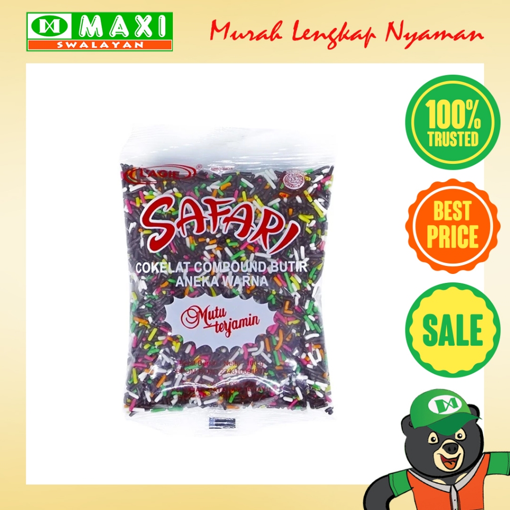 

Safari Meises Warna-warni 100gr