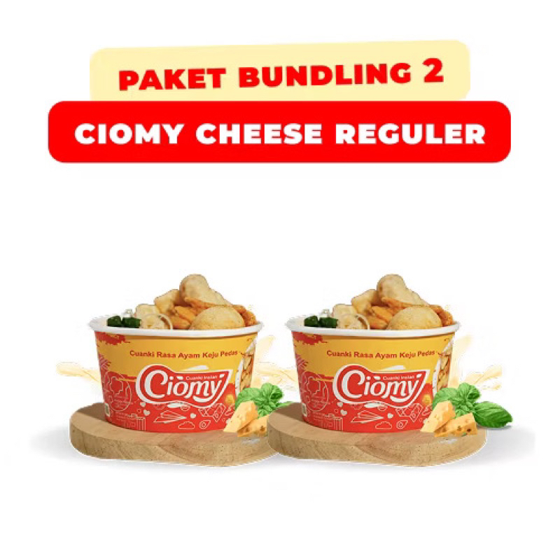 

CIOMY - Bundling 2 Cuanki Cheese Cup Reguler
