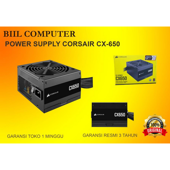 PSU CORSAIR CX-650 BRONZE