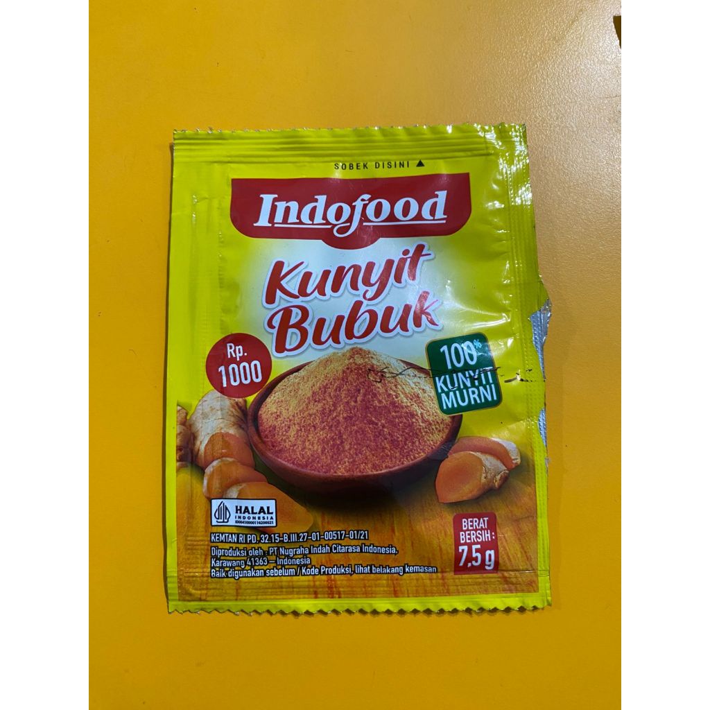 

Indofood Kunyit Bubuk 7,5gr