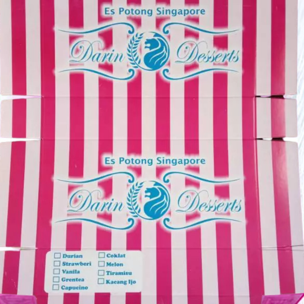 

Kotak Es potong Singapore / Dus es potong Singapore