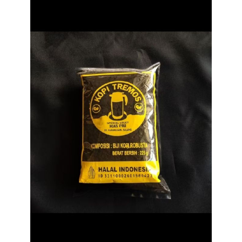 

kopi lelet cap tremos 225g asli rembang