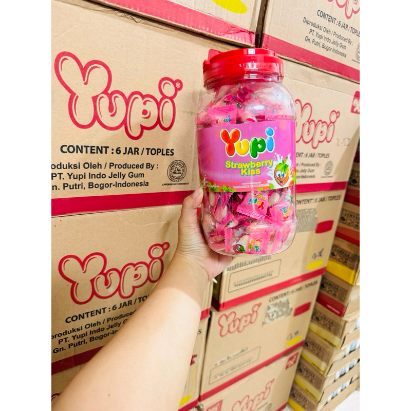 

Permen Yupi Toples/Jar 300Gr