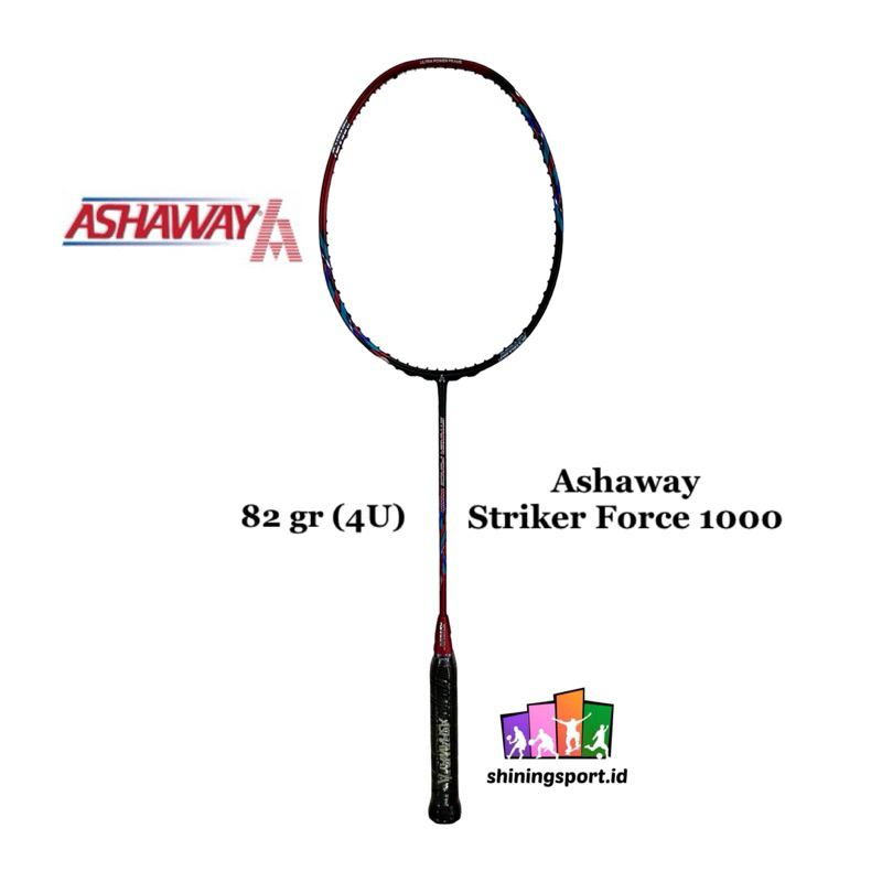 Raket Badminton Ashaway Striker Force 1000 (+ FREE KAOS & TOWEL GRIP 2 PCS)