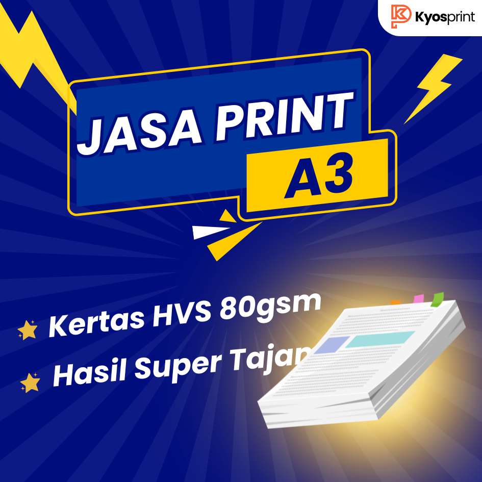 

PRINT HVS A3 MURAH TEBAL