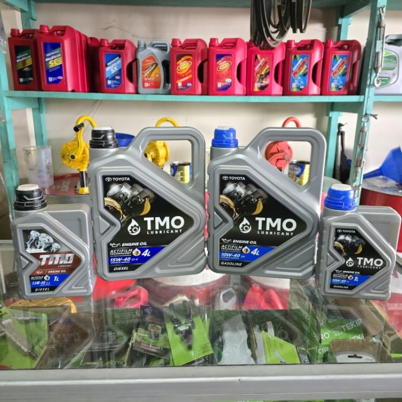Oli Toyota TMO Diesel dan TMO Bensin Kemasan 1 Liter