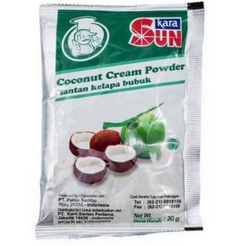 Sun Kara Santan Bubuk / Sun kara santan Powder 20gr
