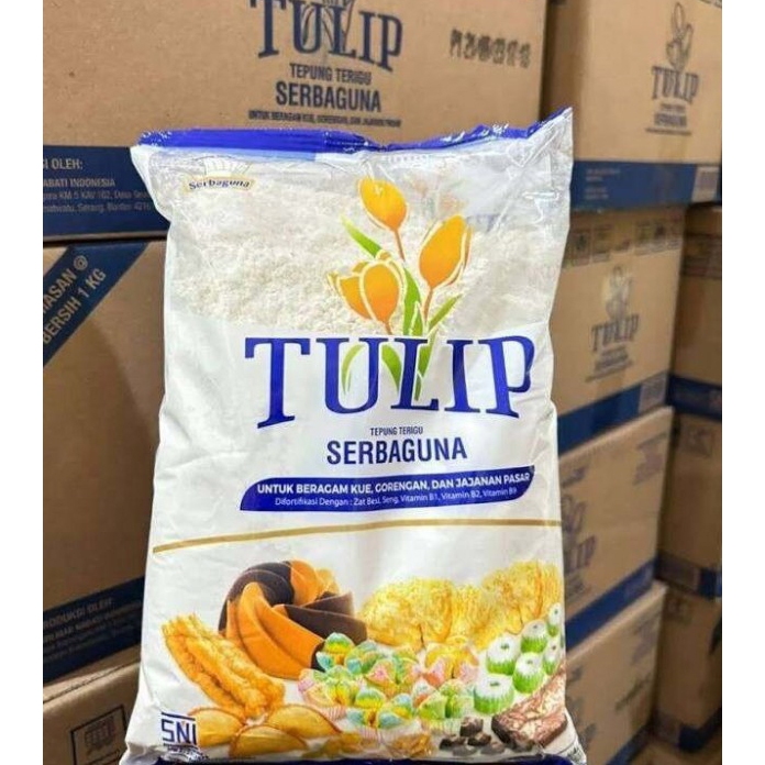

Tepung Terigu Cap Tulip 1 kg