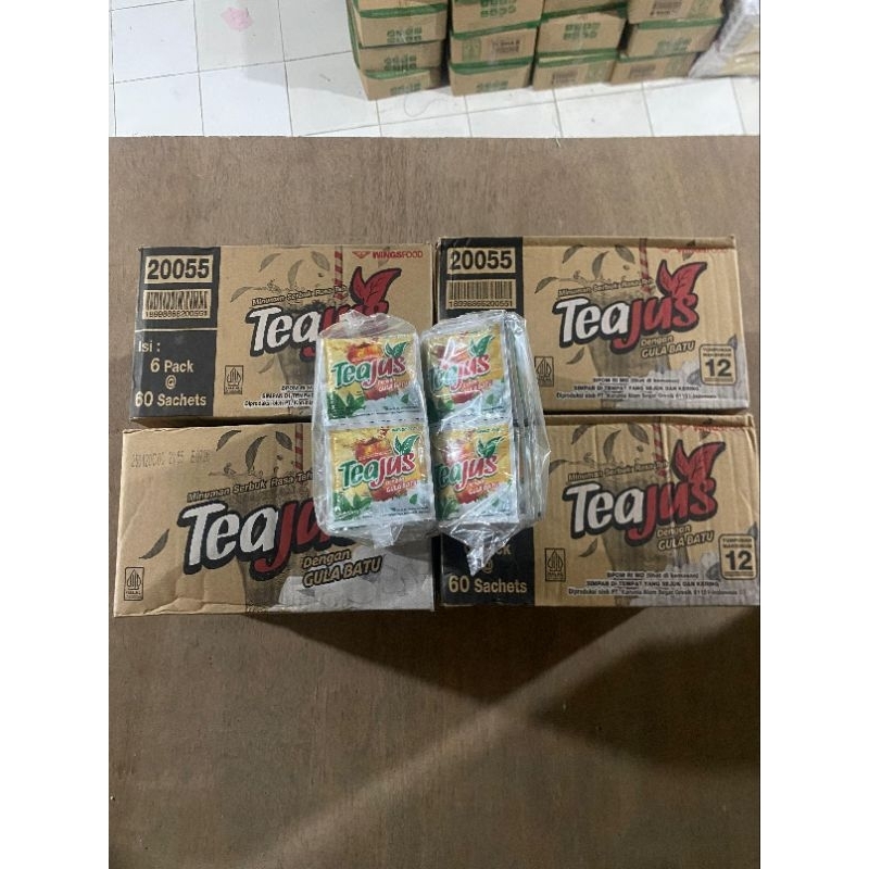 tea jus gula batu 1 dus