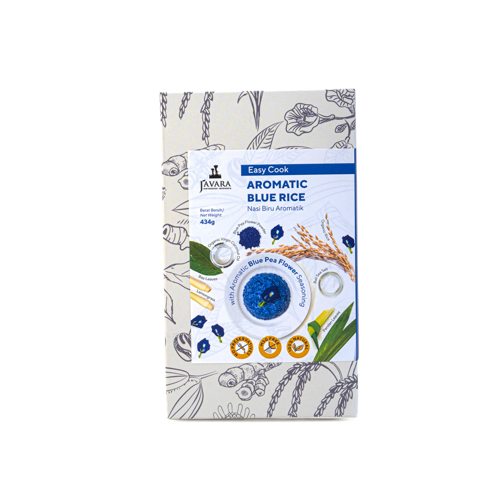 

Javara Aromatic Blue Rice Easy Cook 434g I Paket Nasi Biru Aromatik 434g