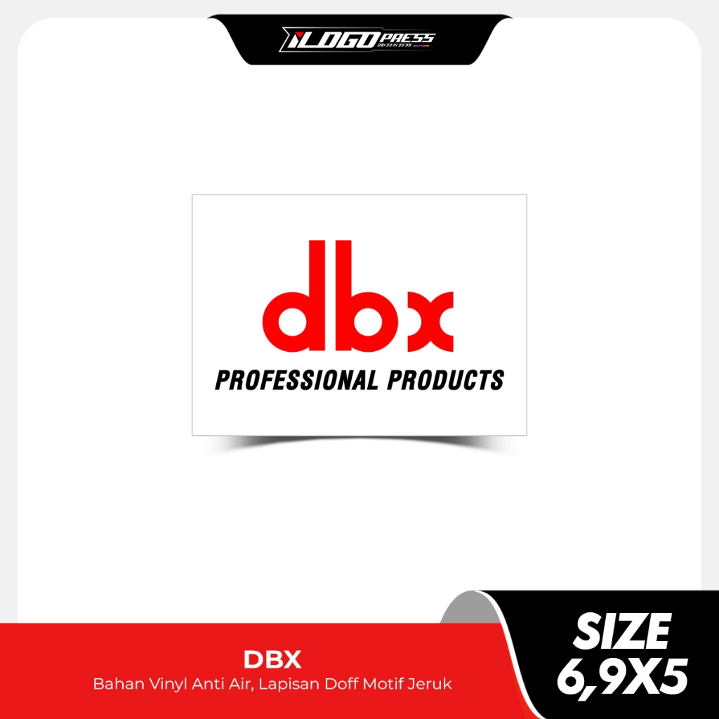 

Stiker Sound System (BIJIAN) - DBX PROFESSIONAL PRODUCT
